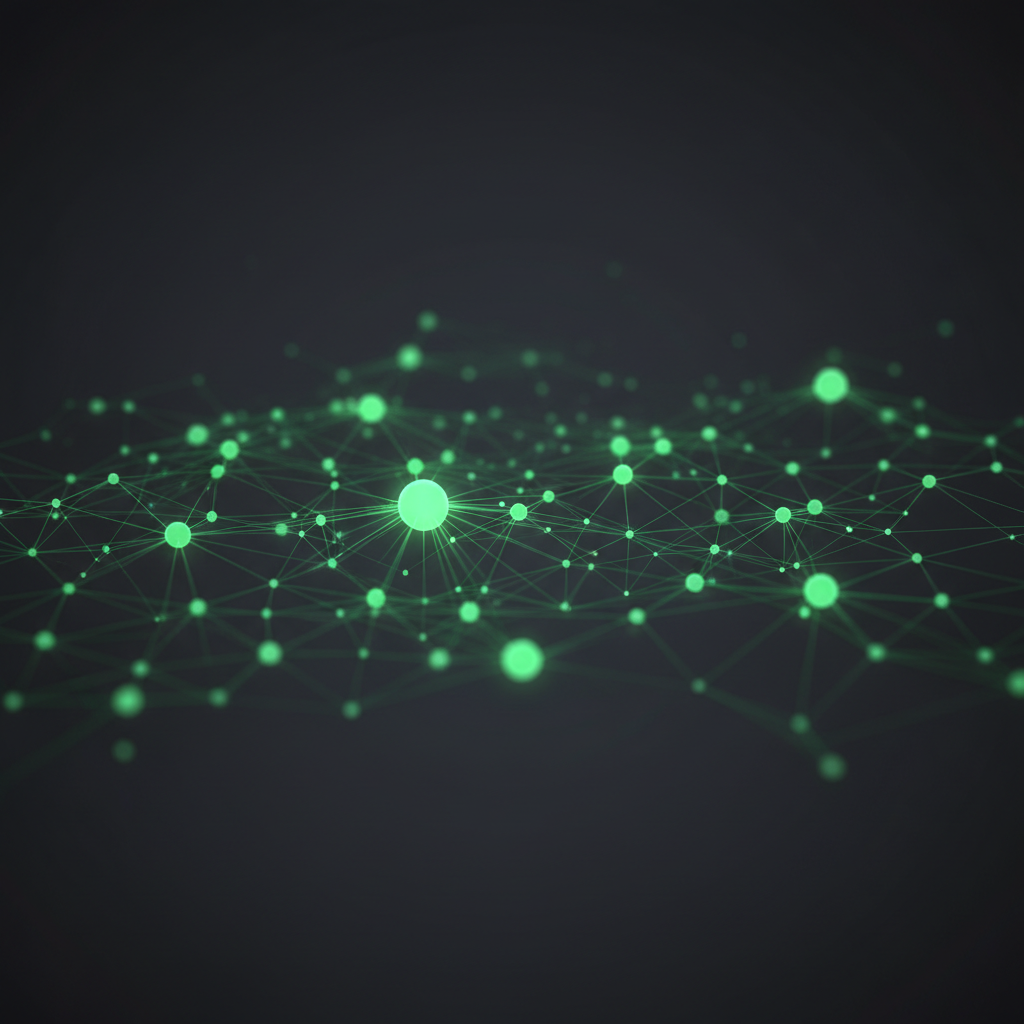 Network of AI agents connected through encrypted channels