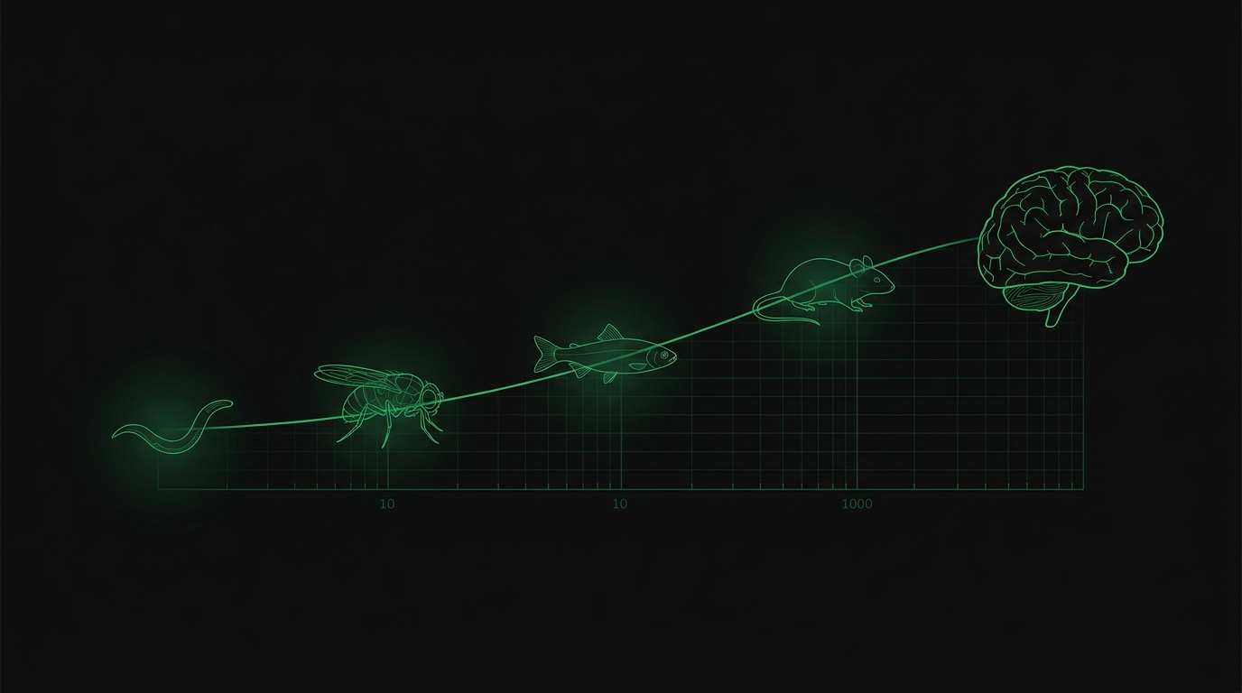 From worm to human: scaling brain emulation