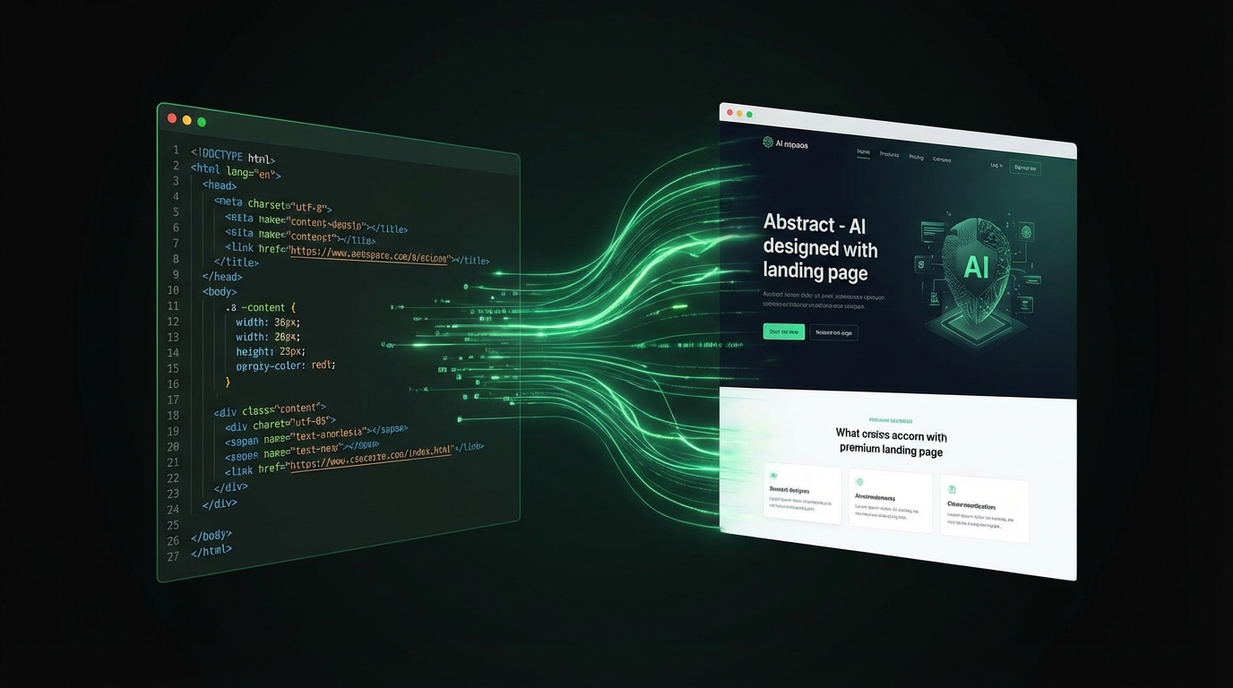 Building a landing page with Claude Code