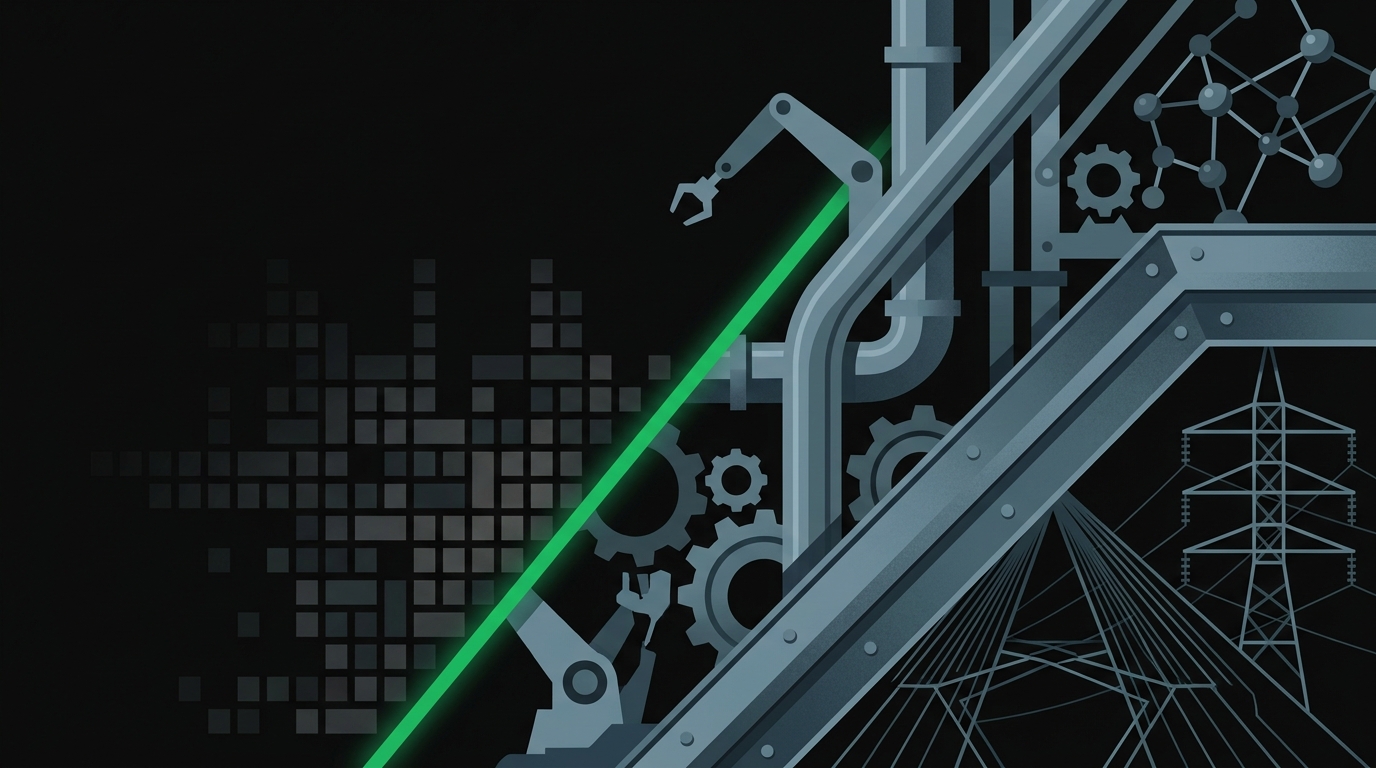 Software shrinking, physical industries rising, the next wave of AI value